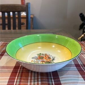 Registered Celebrate Vintage Serving Bowl 9 Inch Made in Germany